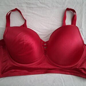 Torrid Curve longline bra, Red, size 42C